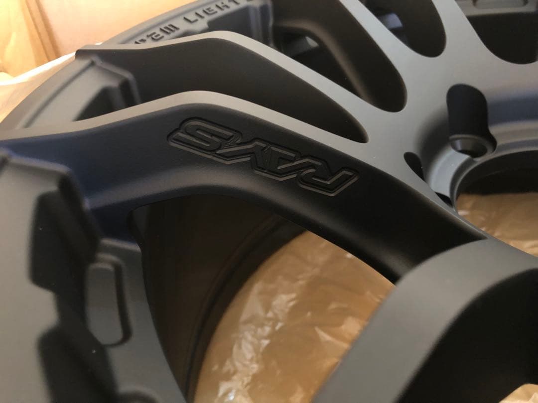 レイズグラムライツ 57XR-X17インチ マットブラックホイール 4本セット