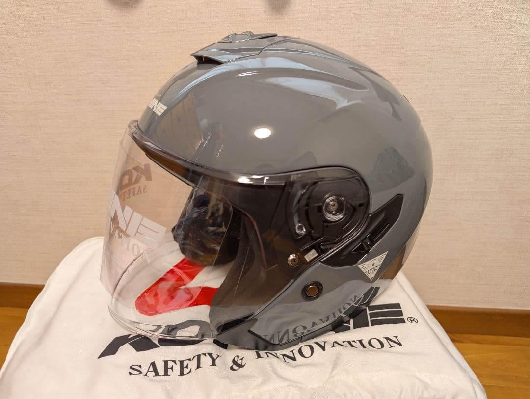 KOMINE コミネ HK‐172 FL FRP ジェットヘルメット