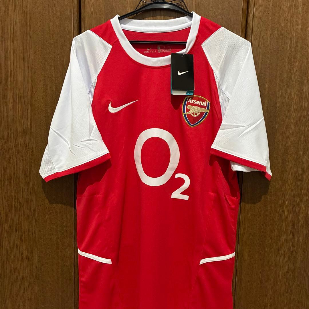アーセナル O2 ユニフォーム NIKE製 ホーム レプリカ 無敗優勝時代モデル