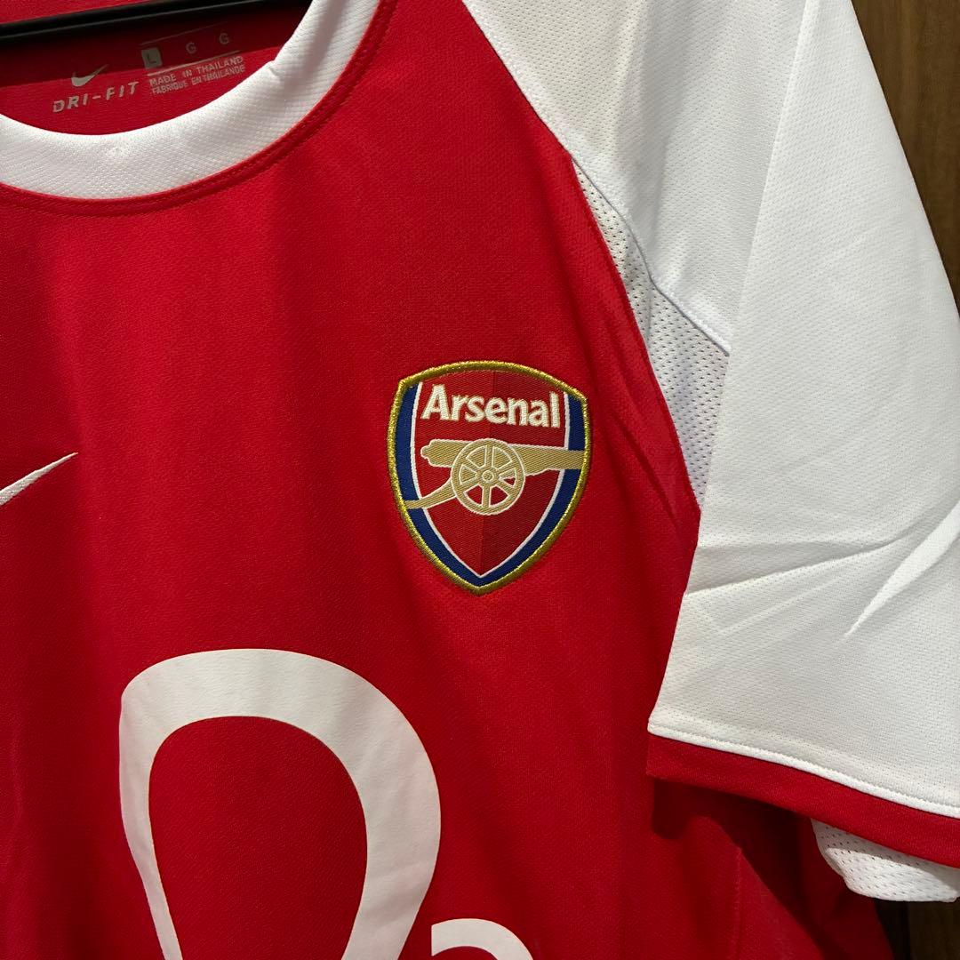 アーセナル O2 ユニフォーム NIKE製 ホーム レプリカ 無敗優勝時代モデル