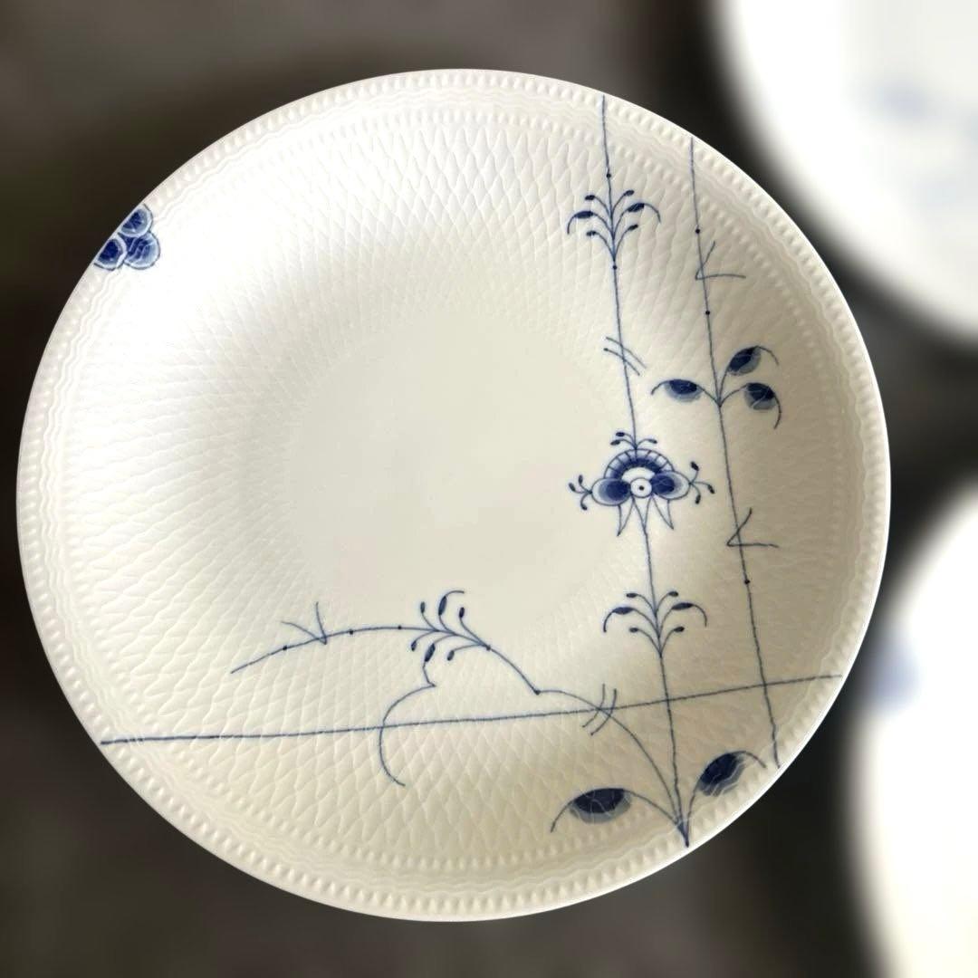 ロイヤルコペンハーゲン　ブルーパルメッテ　26cm プレート　3枚