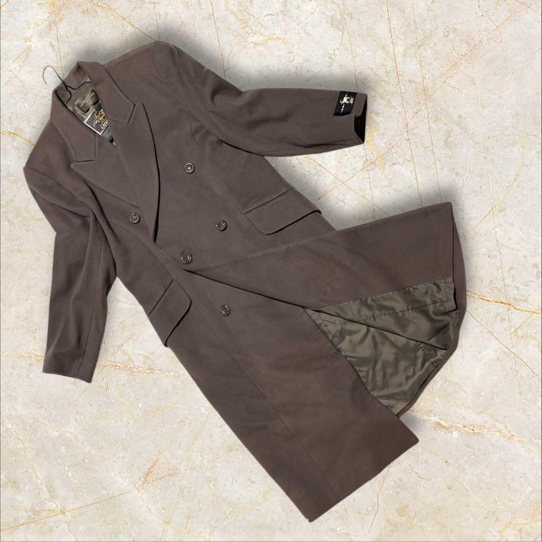 【定価35万円】✨新品未使用✨カシミヤ100％　着丈約110㎝　ロングコート