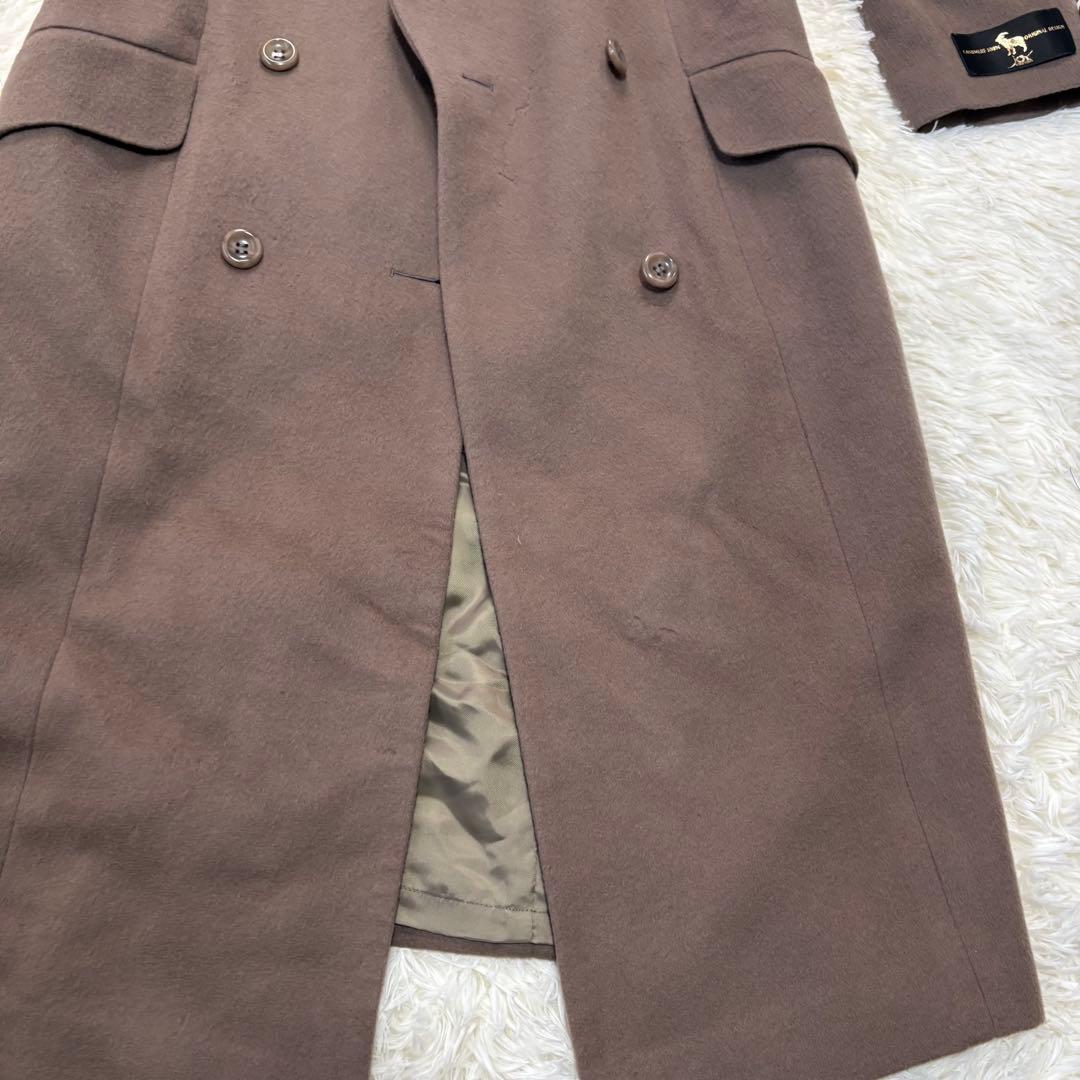 【定価35万円】✨新品未使用✨カシミヤ100％　着丈約110㎝　ロングコート