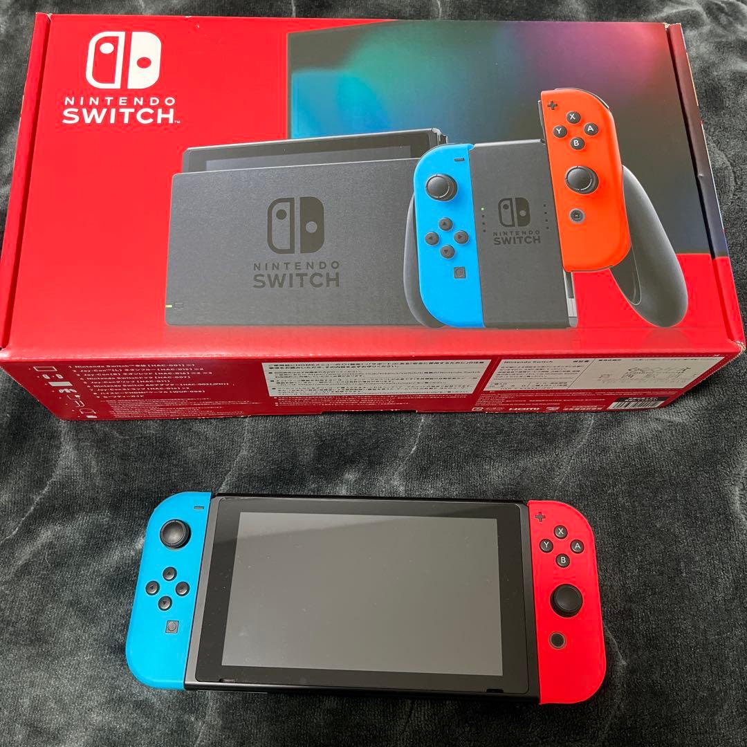 Nintendo Switch ネオンブルー/レッド 本体【おまけ付】