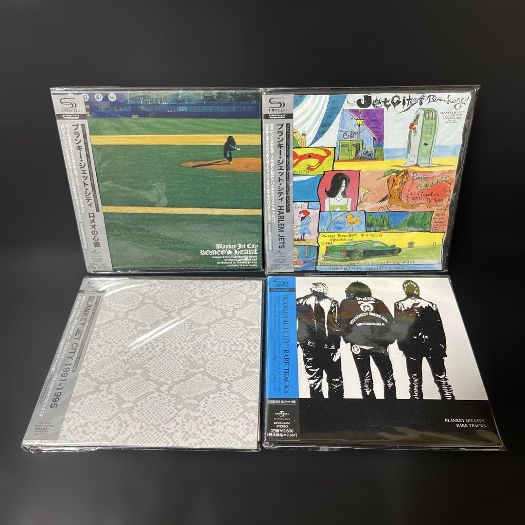 ブランキー・ジェット・シティ SHM-CD 初回限定盤　紙ジャケット仕様　4枚