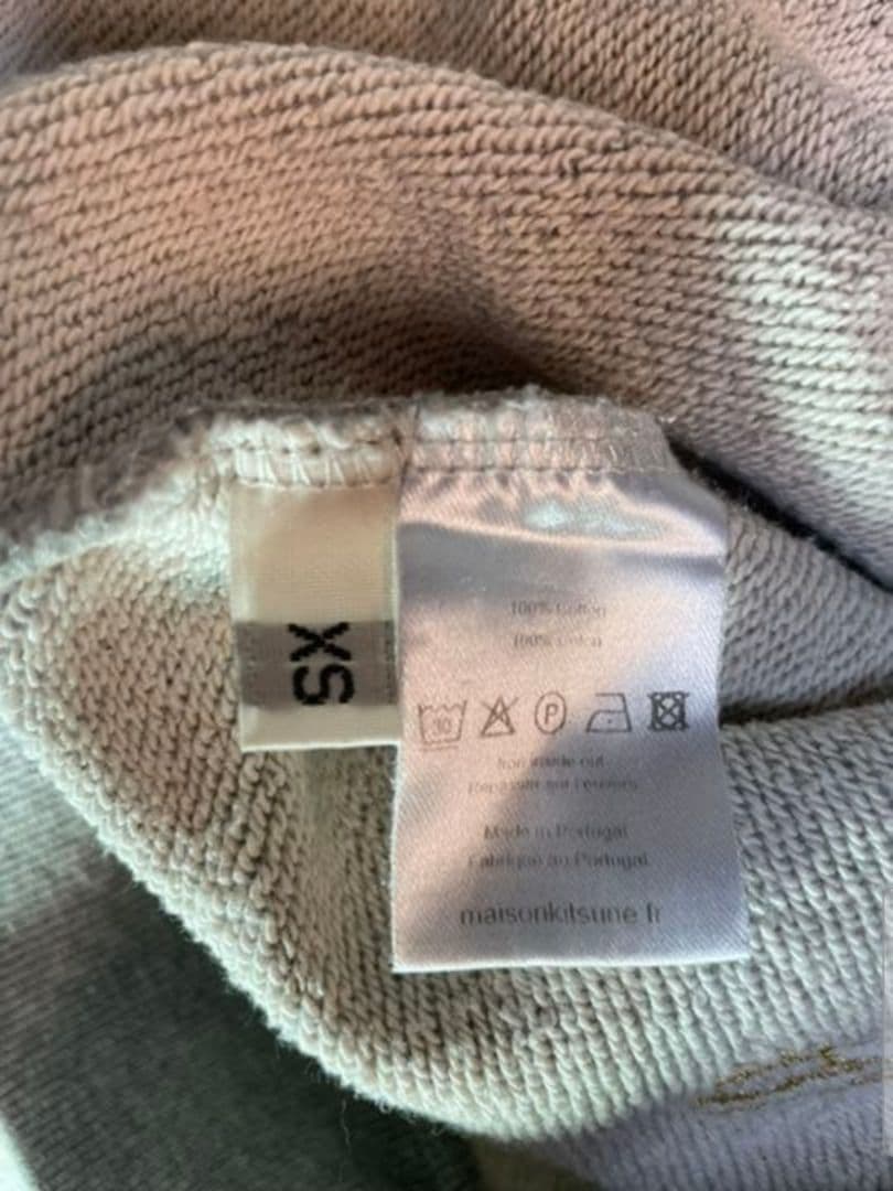 ★週末限定価格★MAISON KITSUNE 刺繍 スウェット キツネ柄