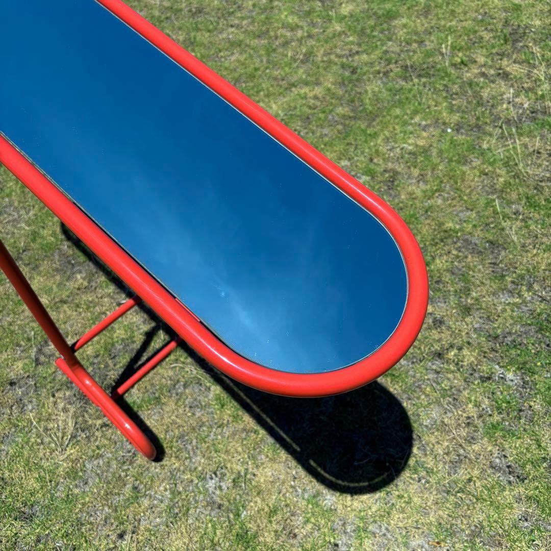 スタンドミラー 姿見 鏡 レトロポップ ポストモダン