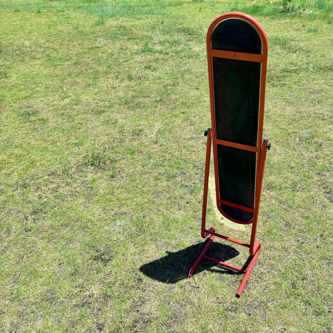 スタンドミラー 姿見 鏡 レトロポップ ポストモダン