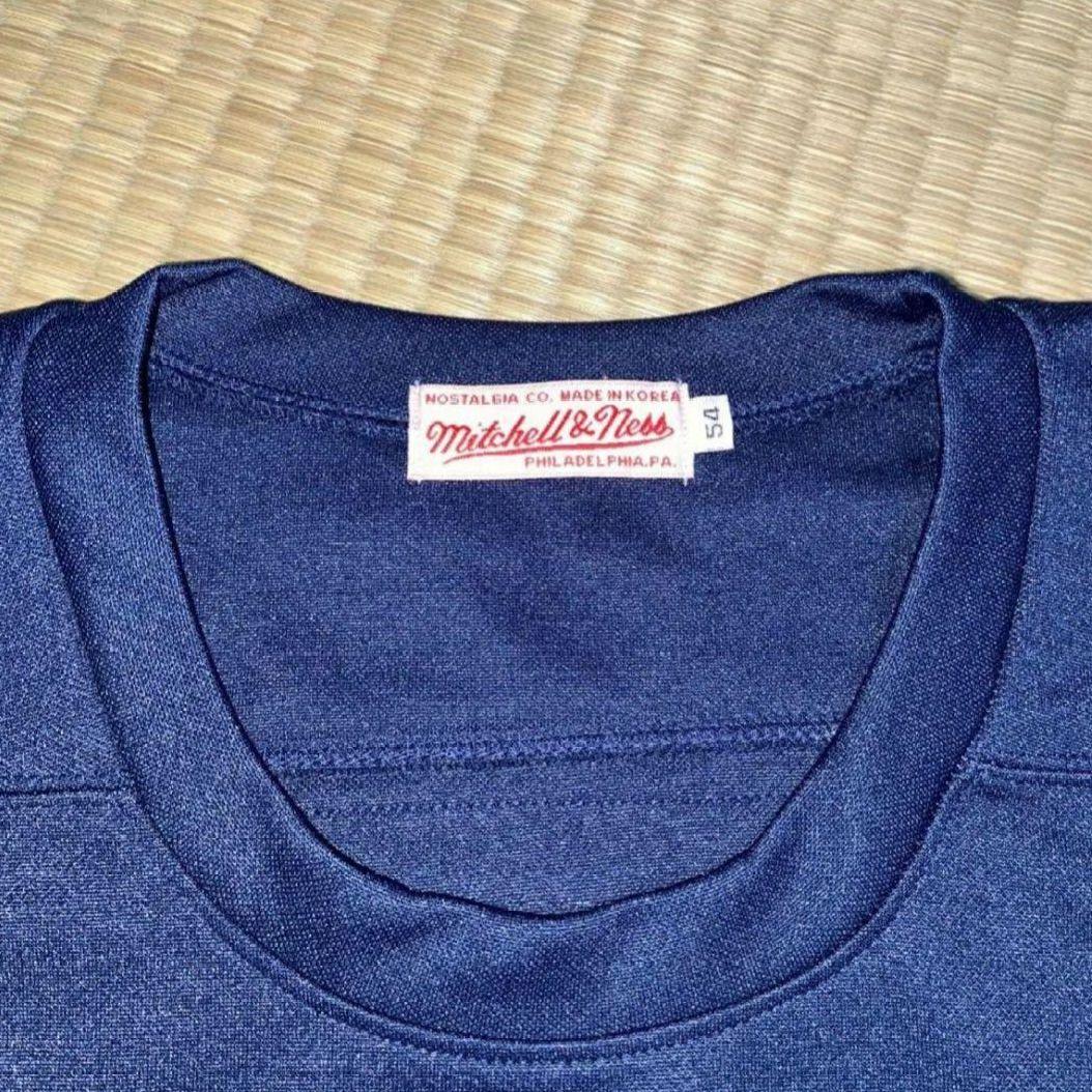 ホッケーシャツ　ミッチェル&ネス　カウボーイズ　サイズ54　ネイビー
