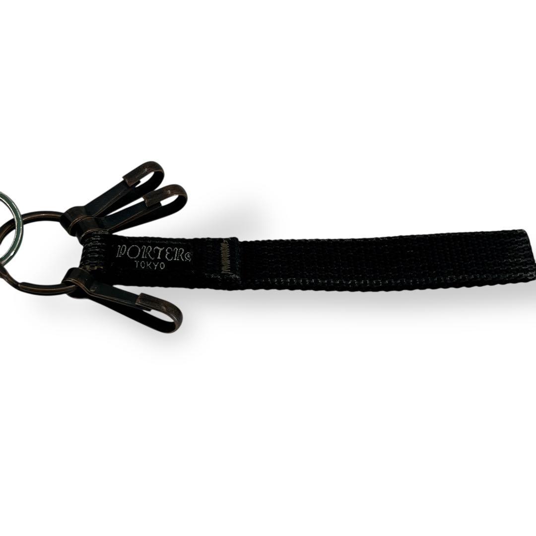 PORTER ポーター　三つ折り財布　カプセル　ロゴ　モスグリーン　ナイロン