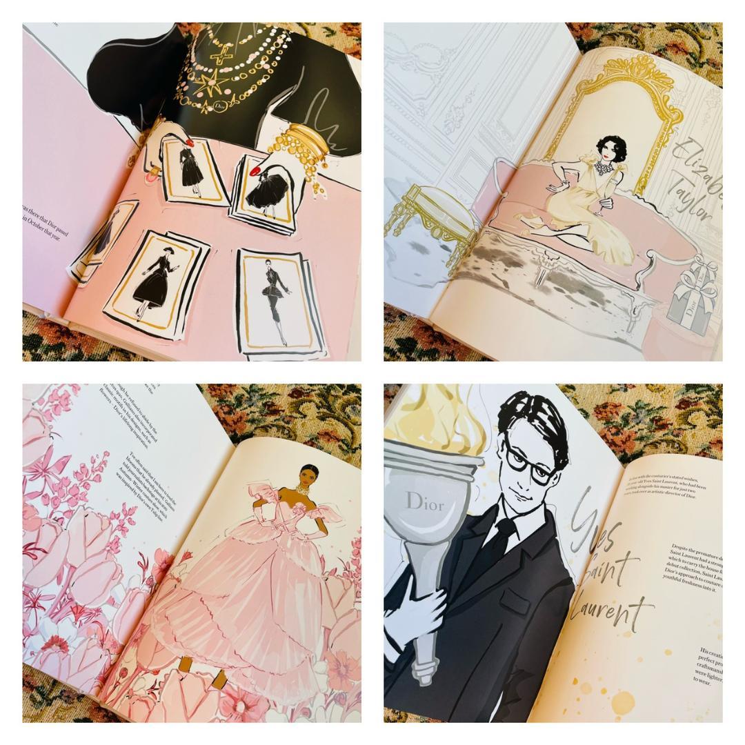 ミーガン・ヘス　DIOR　Megan Hess　洋書　クリスチャンディオール