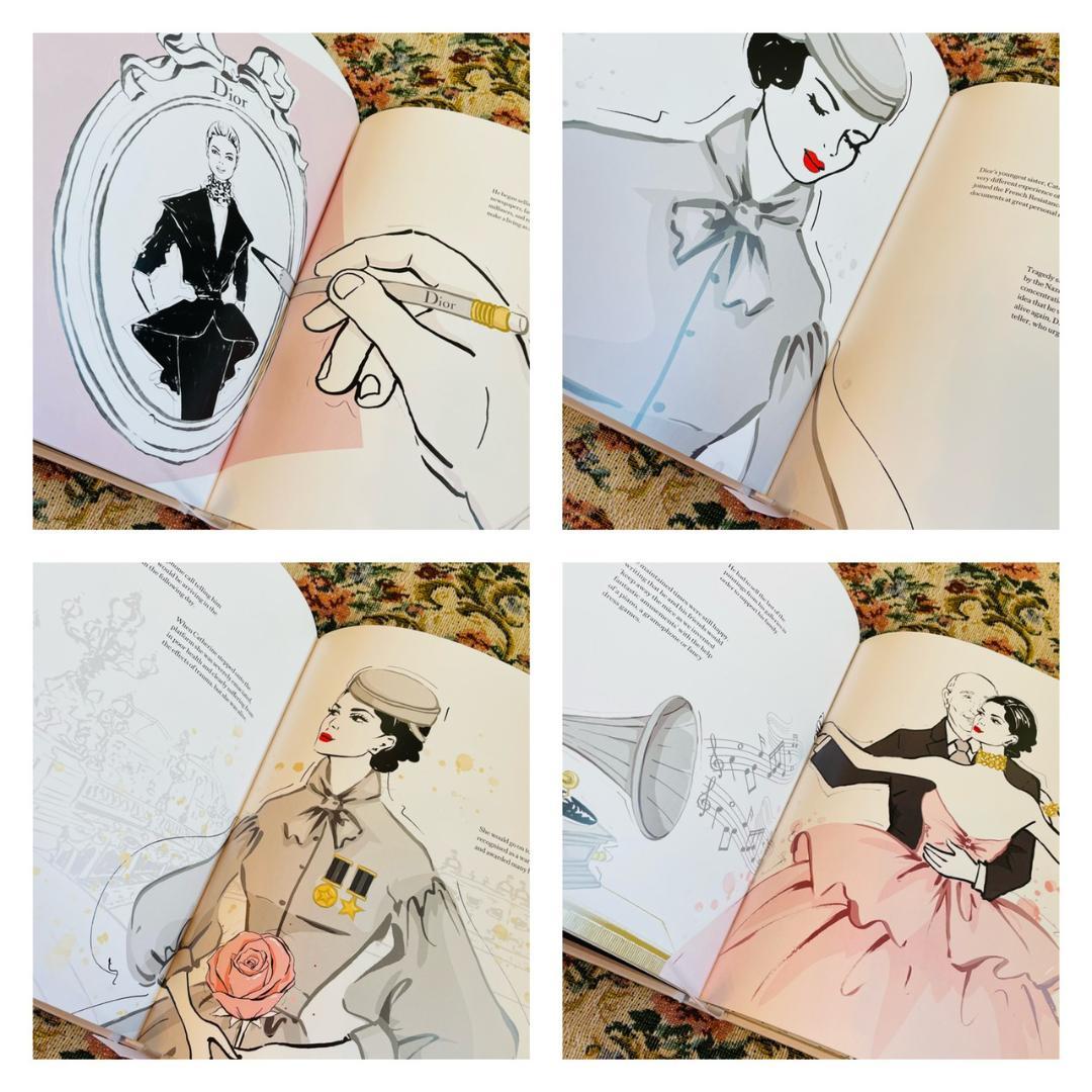 ミーガン・ヘス　DIOR　Megan Hess　洋書　クリスチャンディオール