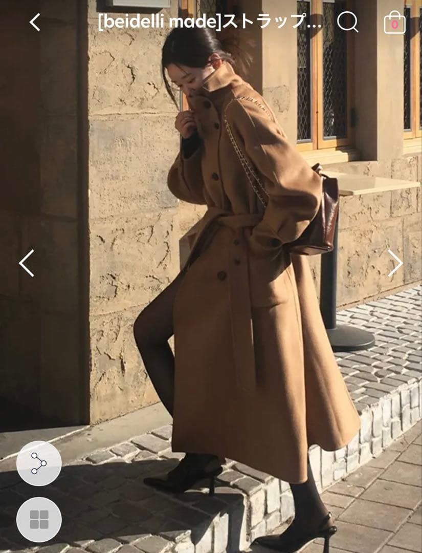 m*a様 beidelli ロングコート　最終値下げ‼️