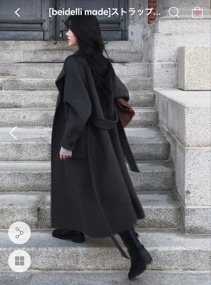 m*a様 beidelli ロングコート　最終値下げ‼️