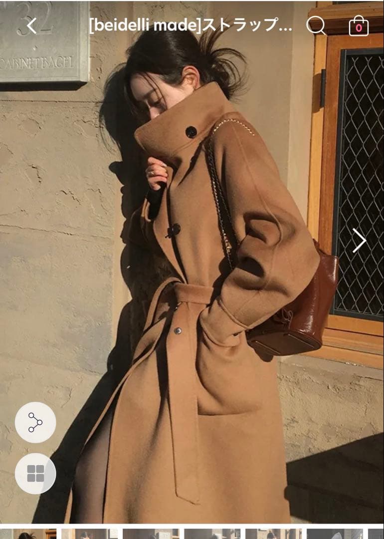 m*a様 beidelli ロングコート　最終値下げ‼️