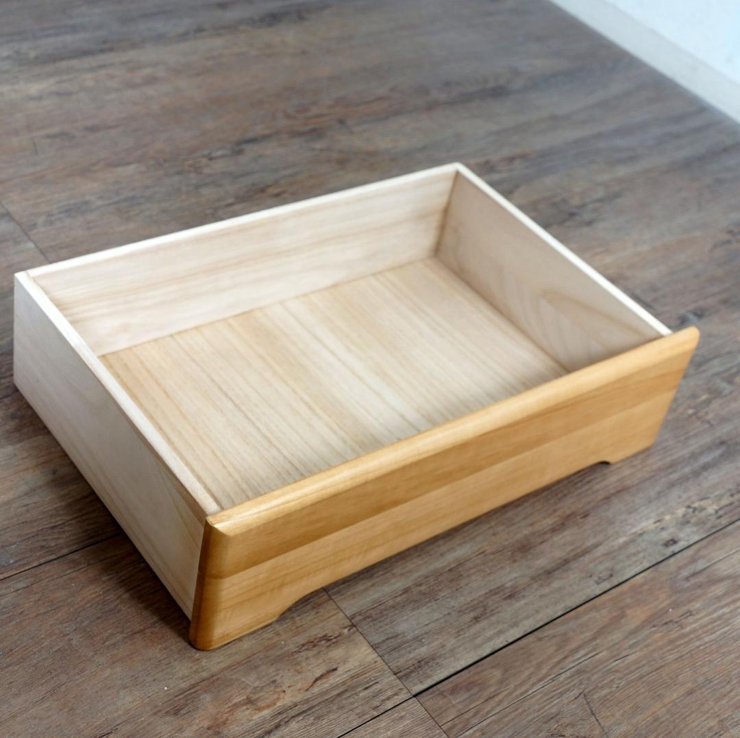 HIDE　 仏壇チェスト　２段3杯　上部　レール引き出し