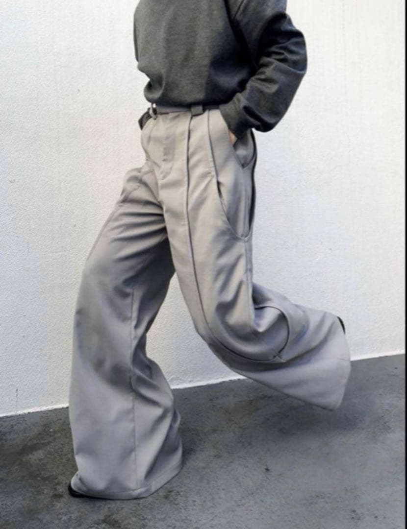 goat essence TUCK WIDE PANTS スラックス　サイズ2