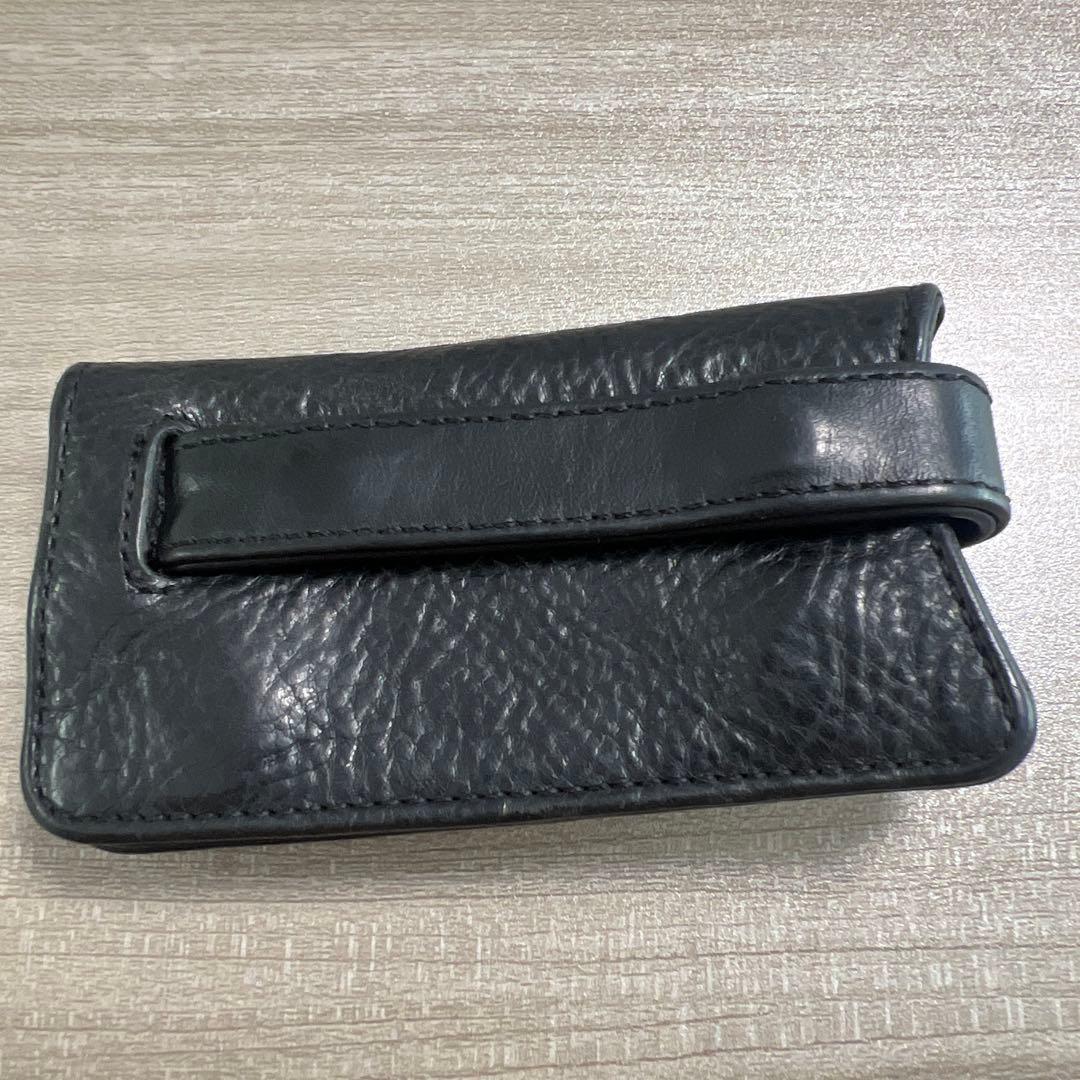 CHROME HEARTS キーケース クロスボール キーリング レザー