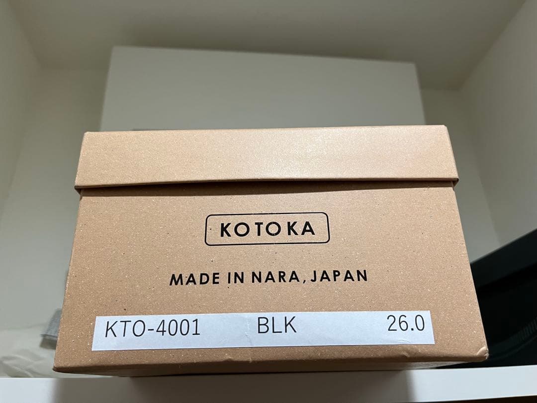 【極美品】KOTOKA栃木レザー革靴26ブラック