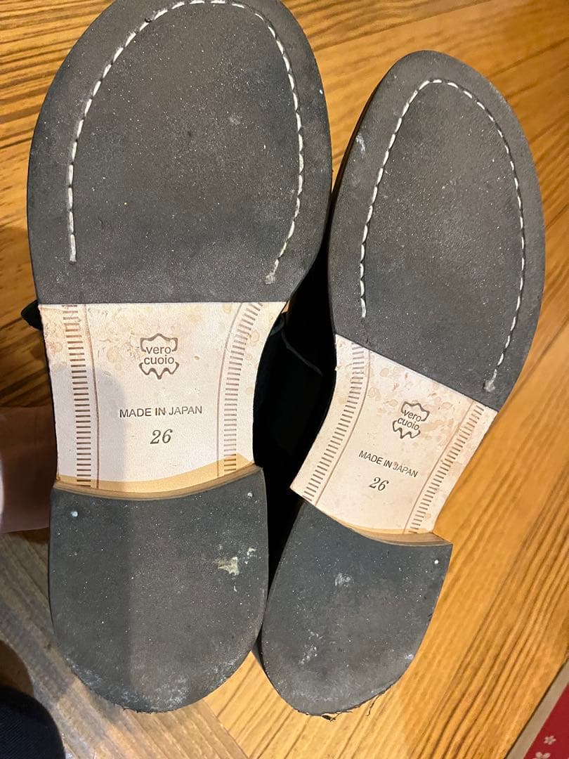 【極美品】KOTOKA栃木レザー革靴26ブラック