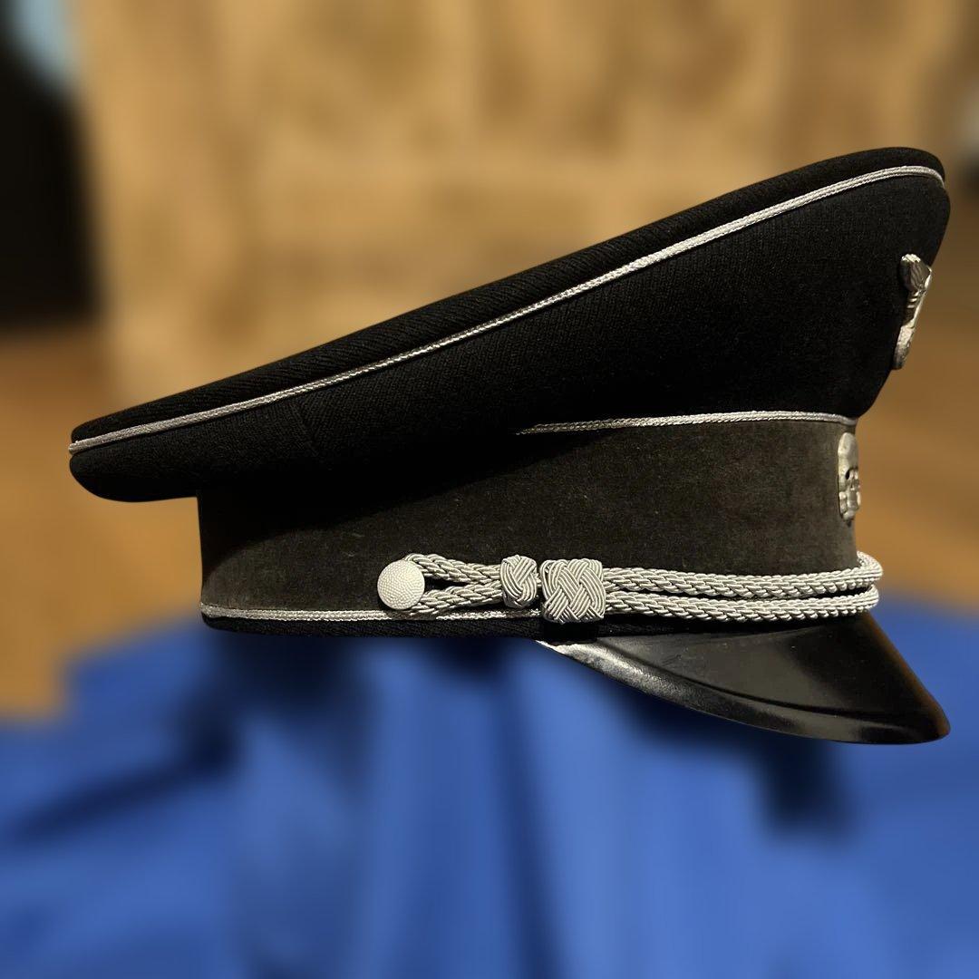 【ヤンケ社製】アルゲマイネ将官制帽　実物生地　シュミット&ゾーン帽章付き