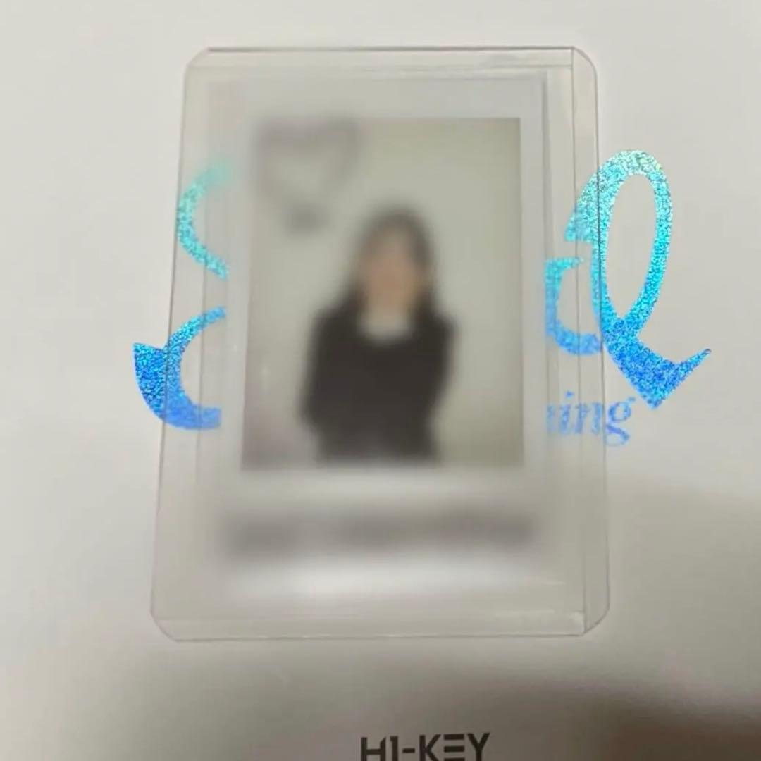 H1-KEY ハイキ ソイ Seoul Dreaming 直筆サイン ポラロイド