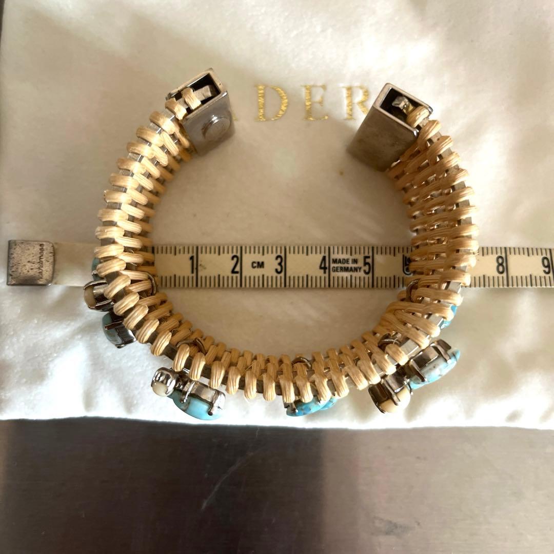 ADER アデル　ラタン バングル・リストバンド　蜂モチーフ