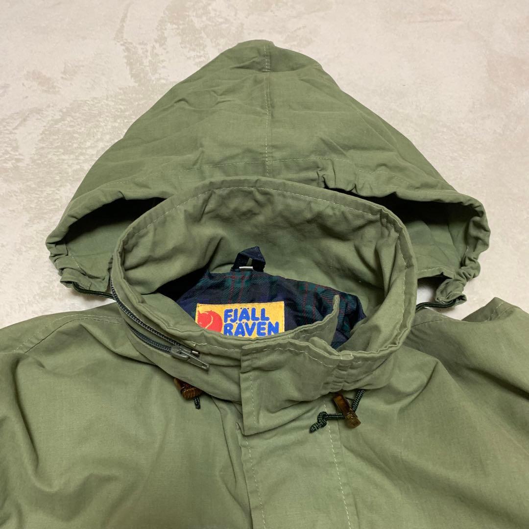 【FJALL RAVEN】ヴィンテージ　90‘s ミリタリー　モッズコート刺繍
