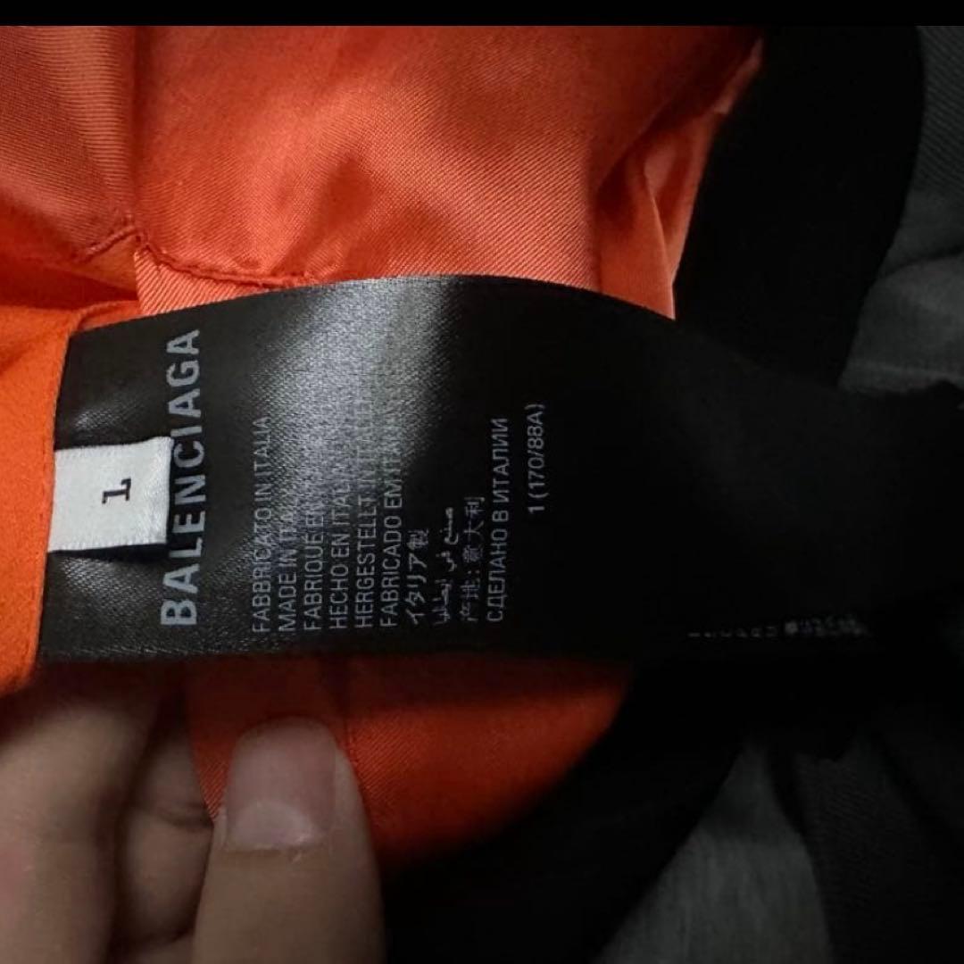 BALENCIAGA オーバーサイズ カレッジ ブルゾン