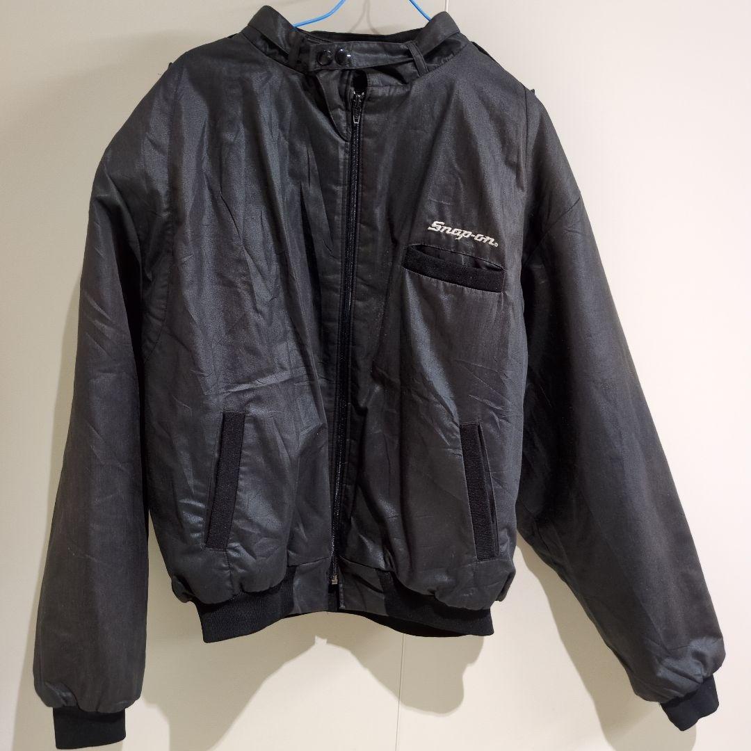 白*石様 Snap-on Swingster XL ブラック中綿ジャケット