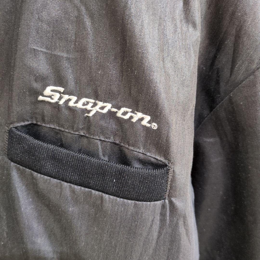白*石様 Snap-on Swingster XL ブラック中綿ジャケット