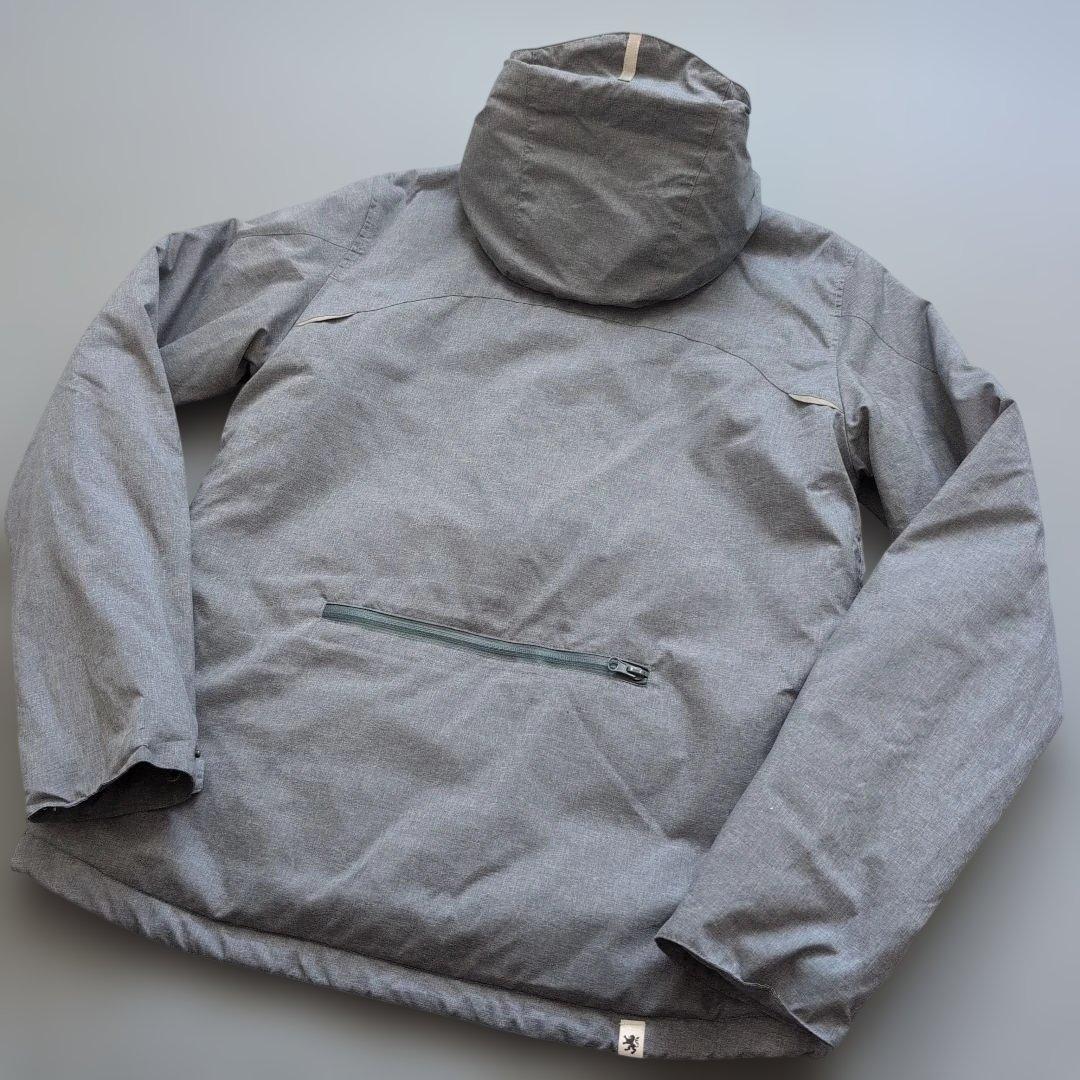 【美品】カペルミュール　サイクルダウンパーカー　グレー　XL