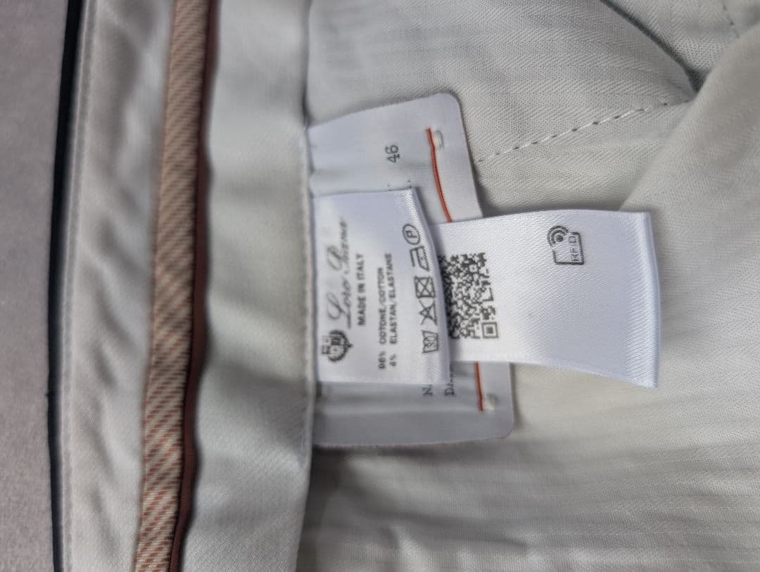 ロロピアーナ　ドレスパンツ　IT46