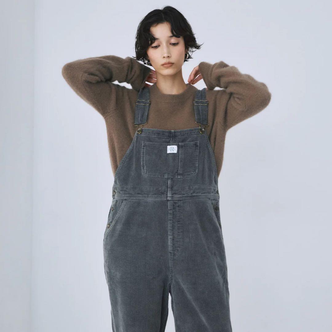 専用　searoom lynn Color washコーデュロイルーズサロペット