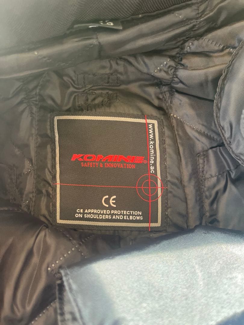 ★新品★　KOMINE フルアーマード オーバー パンツ LB