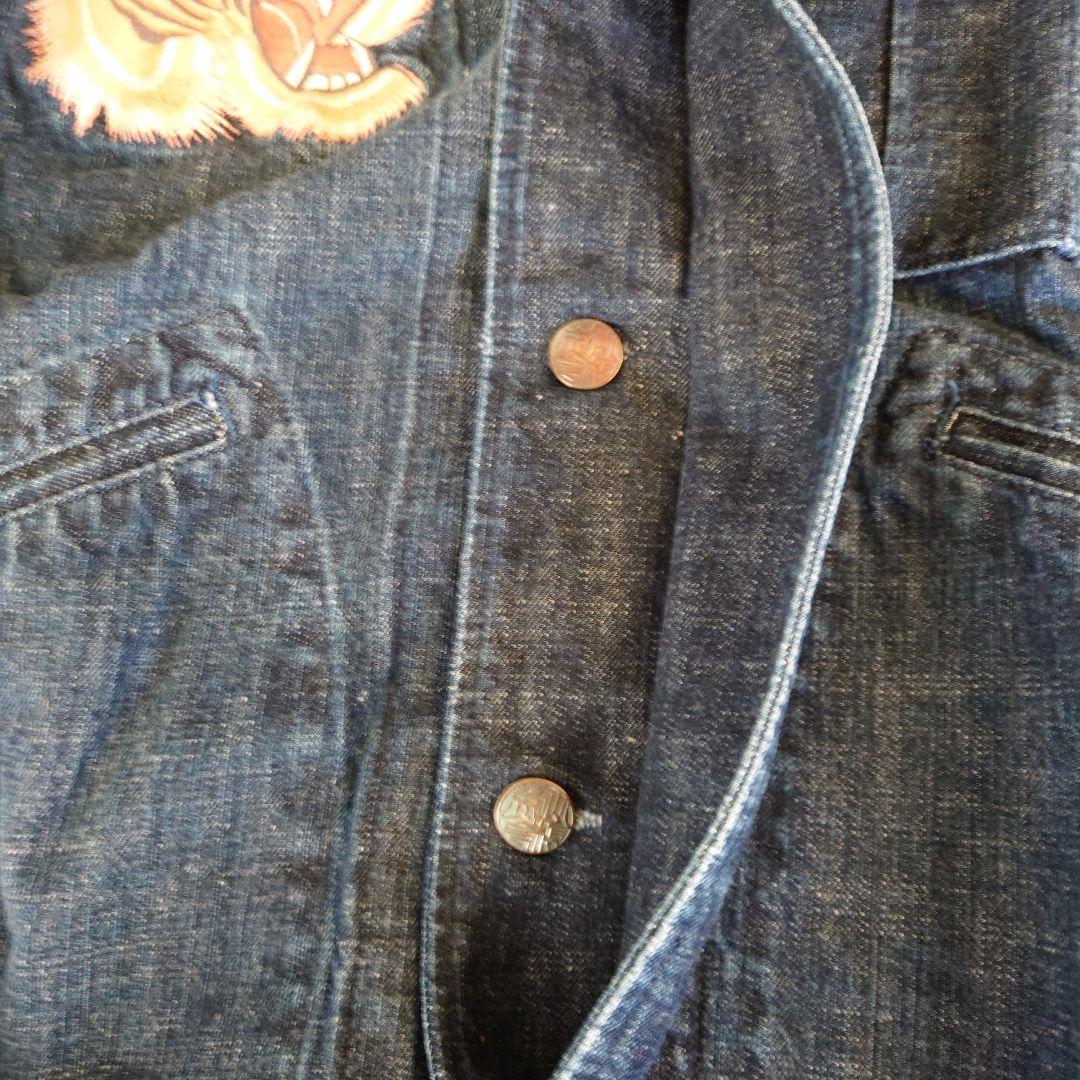 EVISUYAMANE 刺繍デニムジャケット