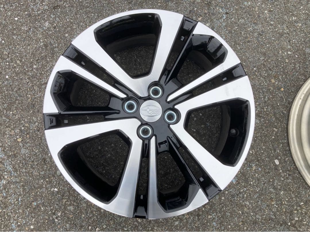 【2023年製 】 スバルレックス Z純正アルミホイールPCD100 ほぼ未使用