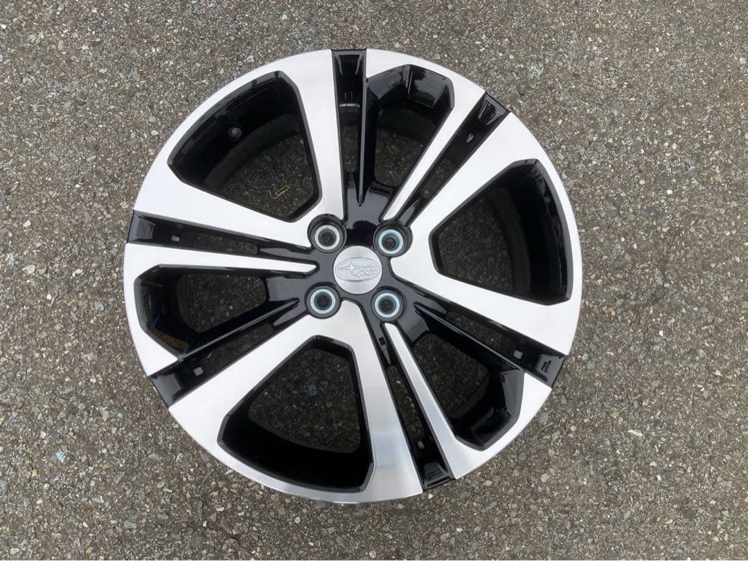 【2023年製 】 スバルレックス Z純正アルミホイールPCD100 ほぼ未使用