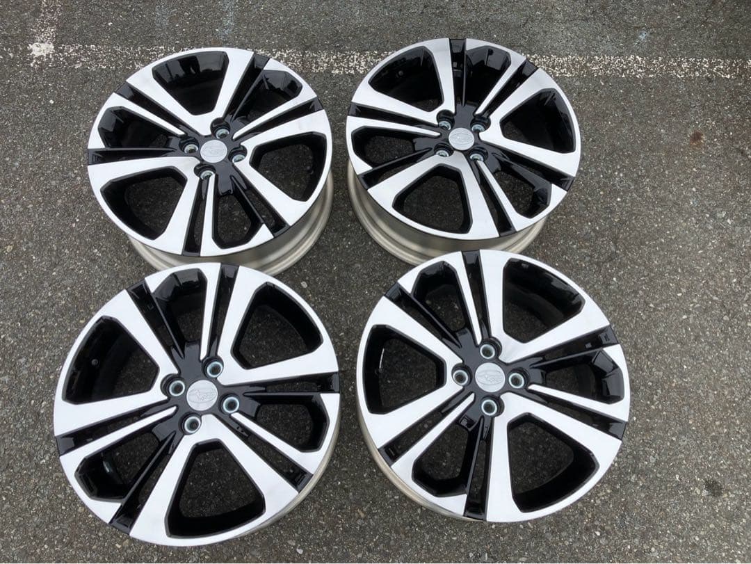 【2023年製 】 スバルレックス Z純正アルミホイールPCD100 ほぼ未使用