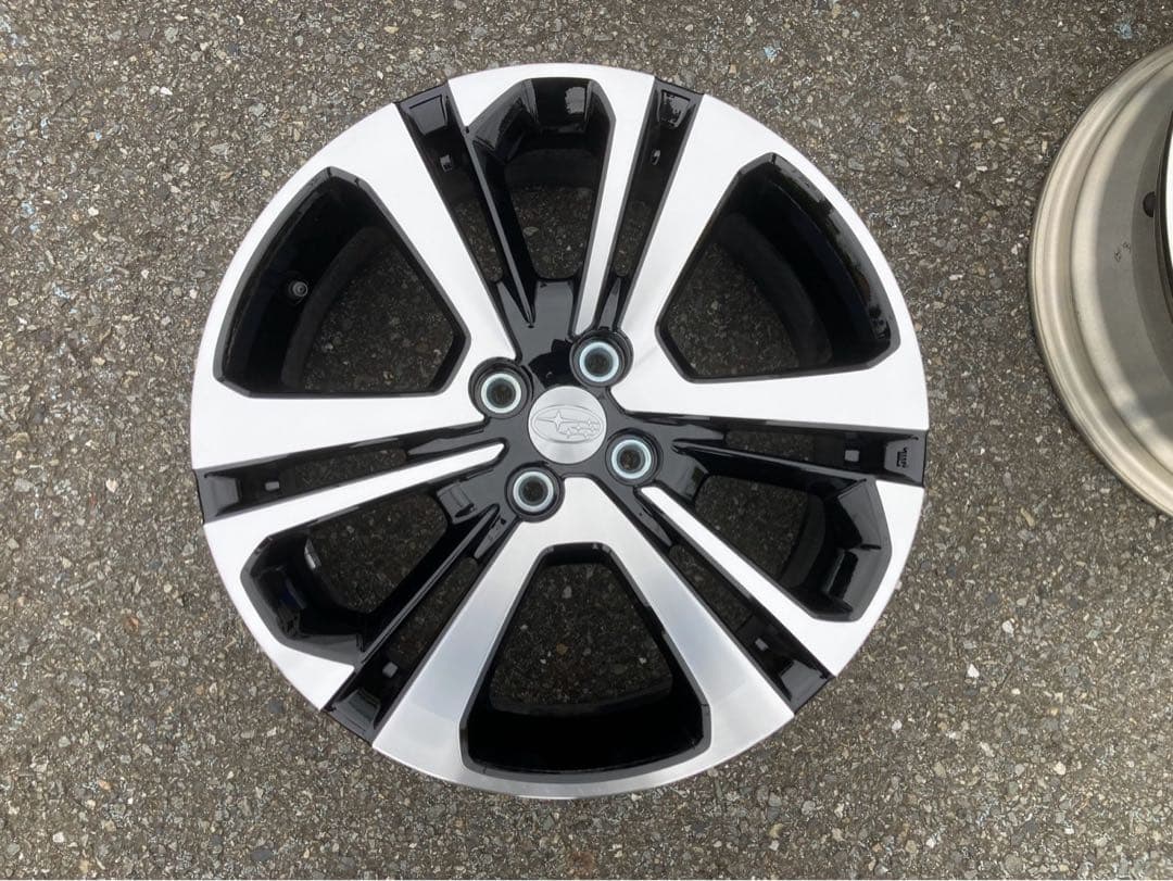 【2023年製 】 スバルレックス Z純正アルミホイールPCD100 ほぼ未使用