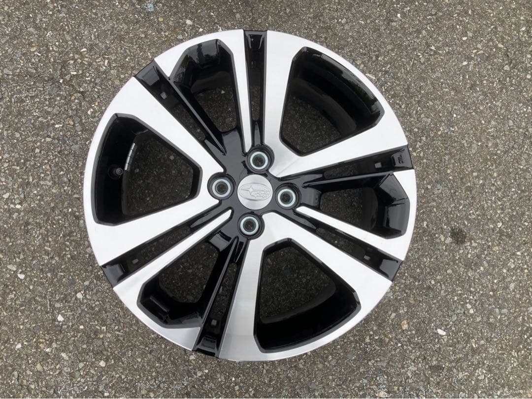 【2023年製 】 スバルレックス Z純正アルミホイールPCD100 ほぼ未使用