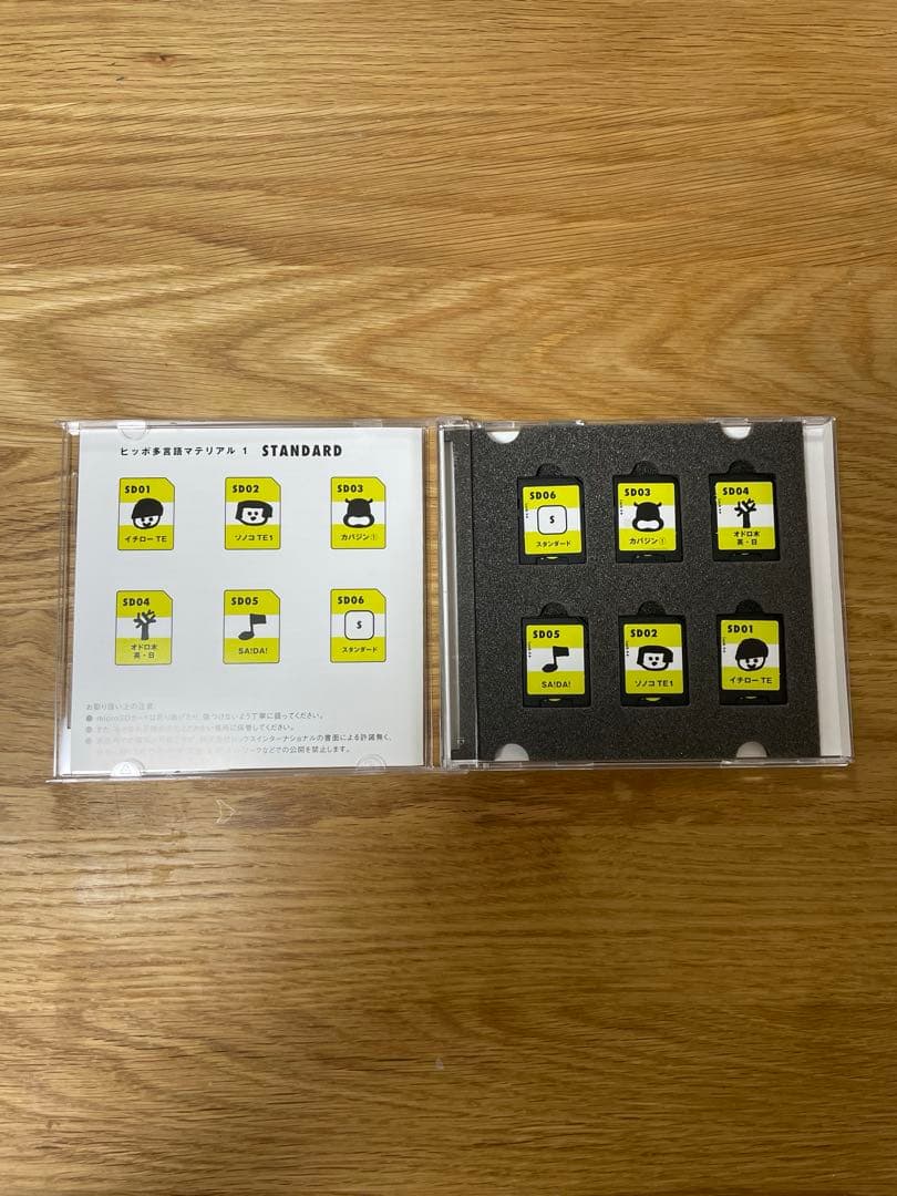 ヒッポファミリークラブ　多言語マテリアル SDカード版　SD01-05