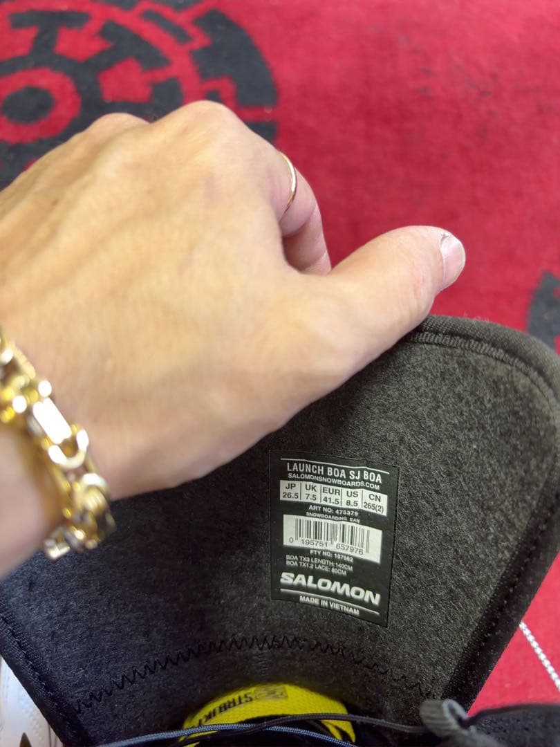 Salomon スノーボードブーツ BOAシステム　26.5