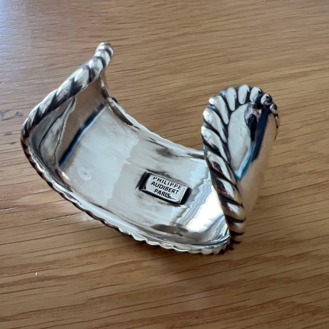 【美品】大人気‼︎PHILIPPE AUDIBERTツイール RIGID バングル