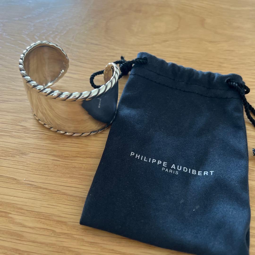 【美品】大人気‼︎PHILIPPE AUDIBERTツイール RIGID バングル
