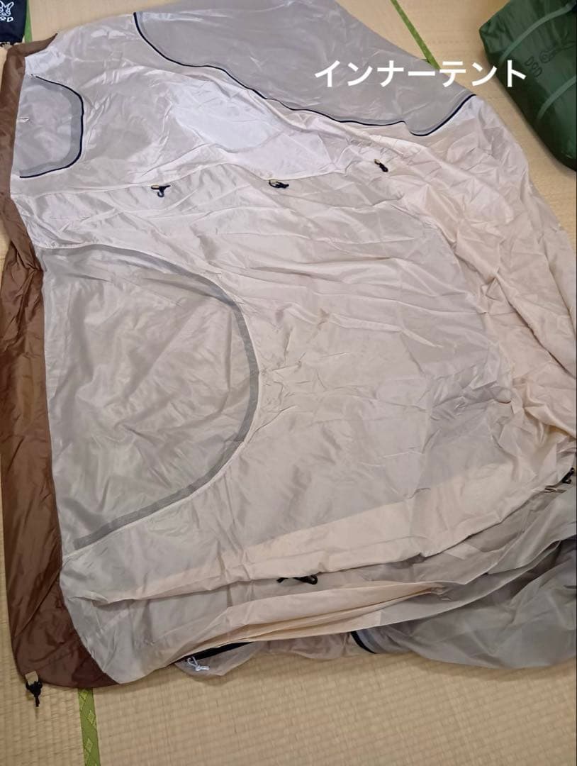 DoDカマボコテント3Mセット　カーキ