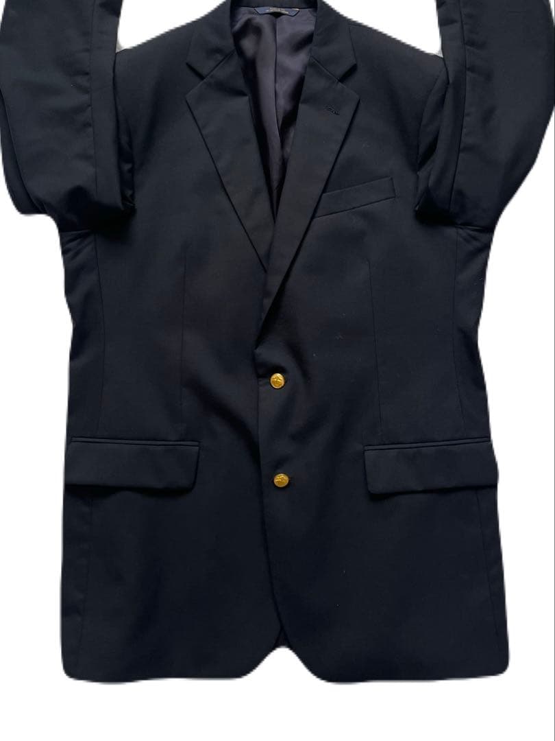 希少 USA製 ブルックスブラザーズ ネイビー ブレザー ジャケット 43L