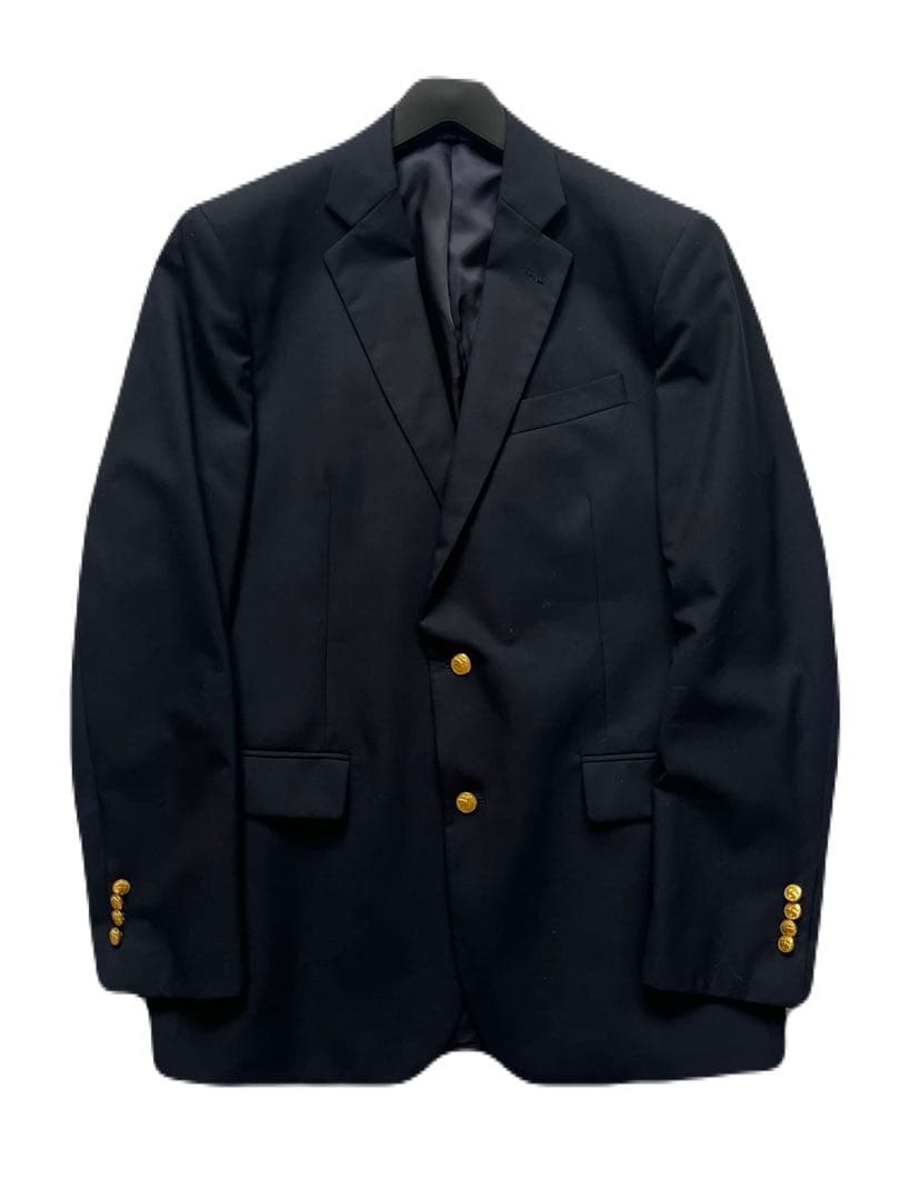 希少 USA製 ブルックスブラザーズ ネイビー ブレザー ジャケット 43L