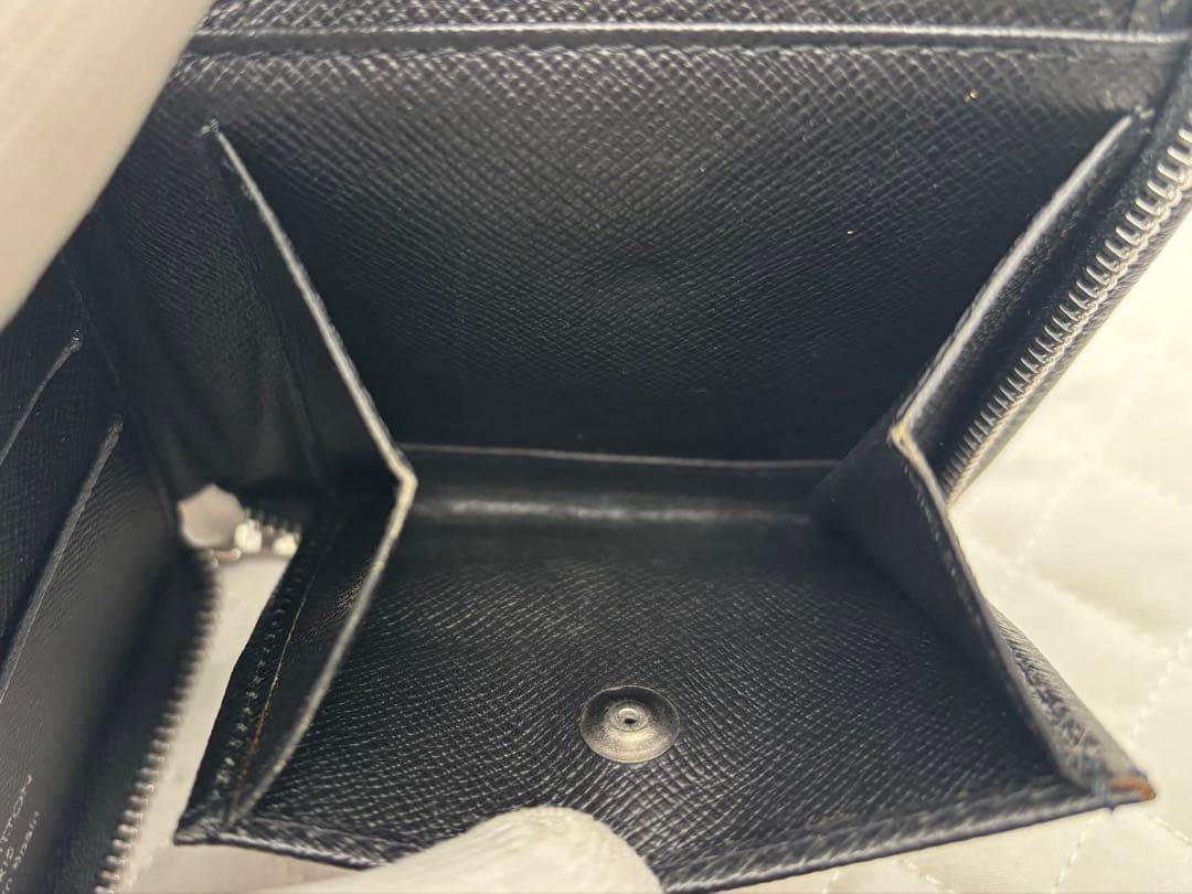 買取見積書有り　美品ルイヴィトン　ポルト・ビエ・モネ・ジップ　タイガ二つ折り財布