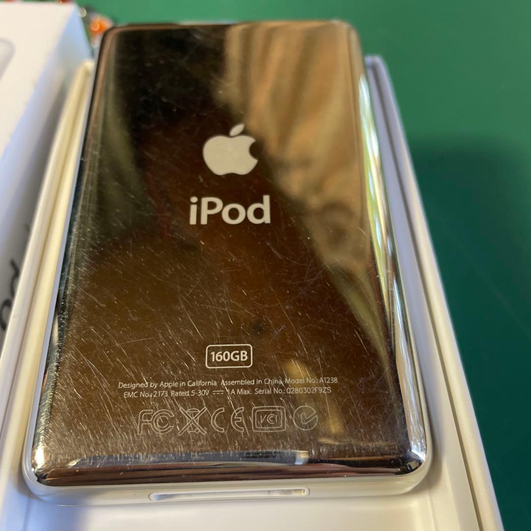 ジャンク　Apple iPod 160GB シルバー